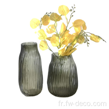 Vases de fleurs modernes personnalisées pour décoration intérieure